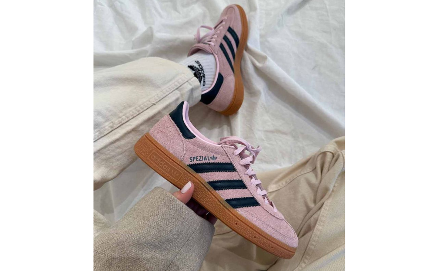 adidas Handball Spezial Clear Pink Arctic Night (Women's)