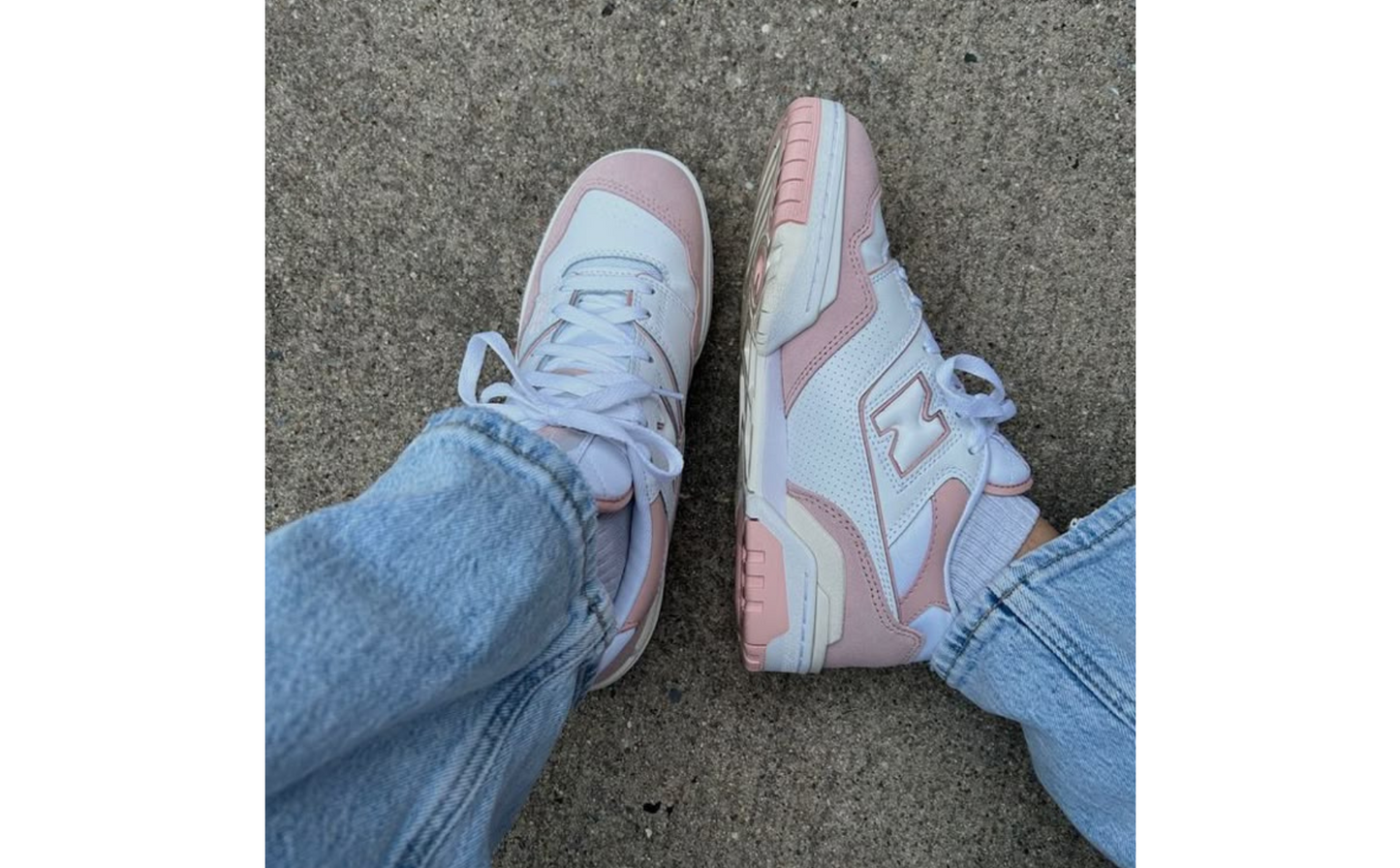 New Balance 550 Pink Sand Sea Salt