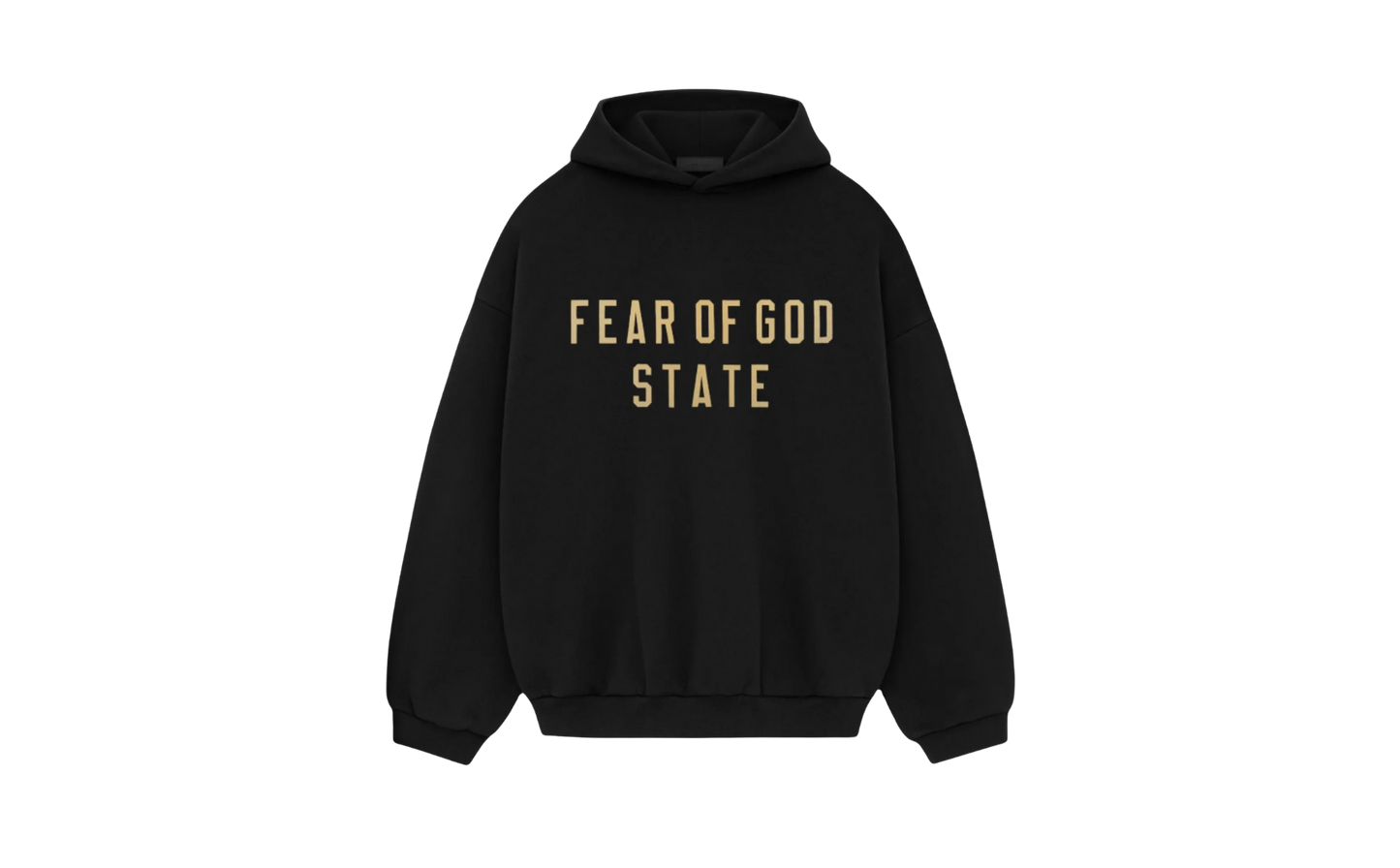 Fear of God Essentials Fleece Hoodie Black