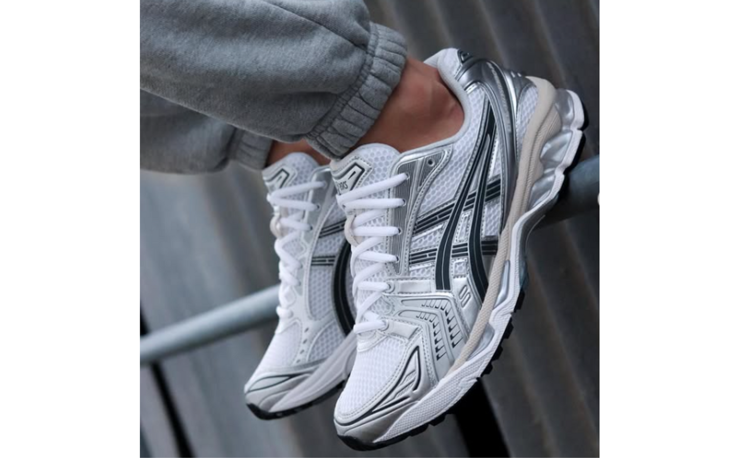ASICS Gel-Kayano 14 White Graphite Grey