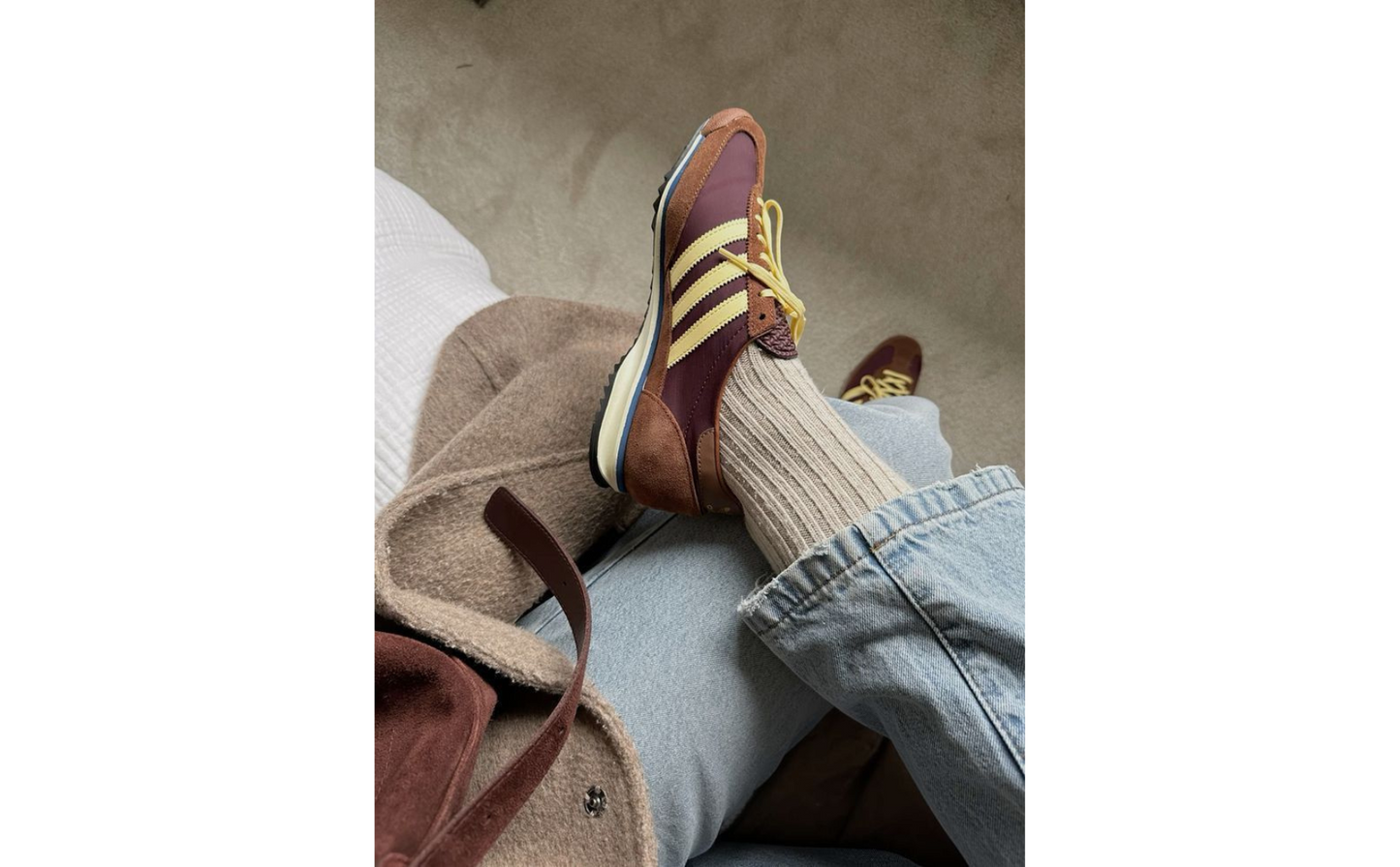 Adidas SL 72 OG Maroon Preloved Brown