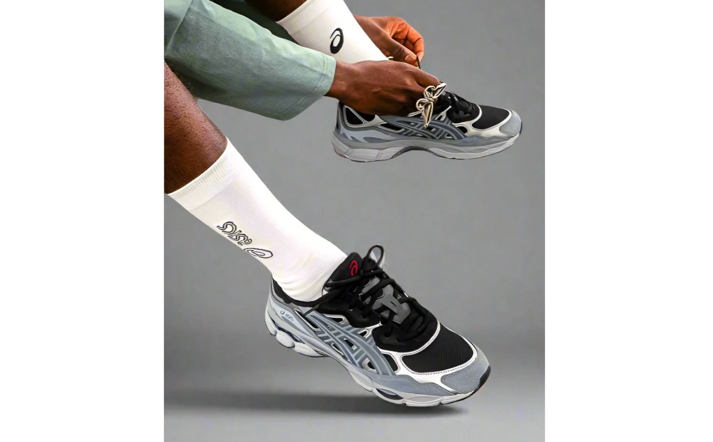 ASICS Gel-NYC Black Fjord Grey