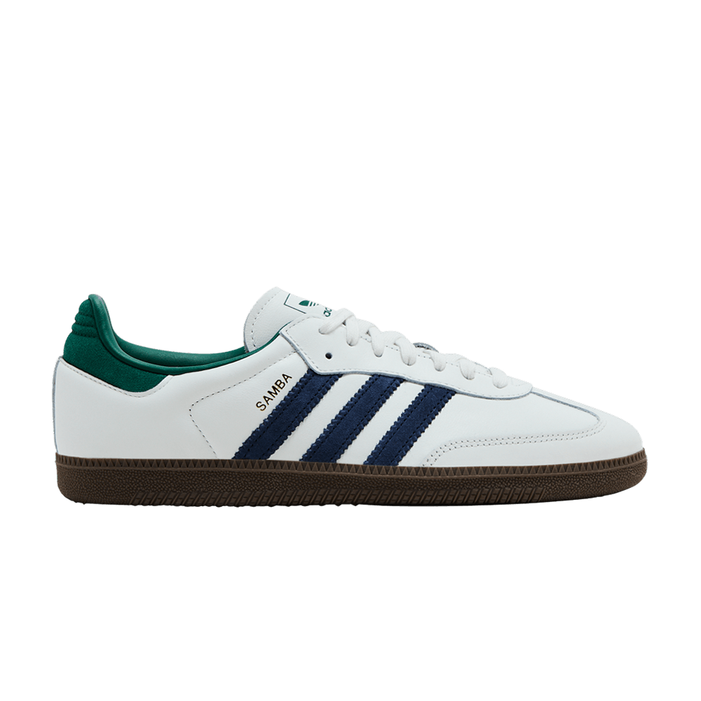 adidas Samba OG Black White Collegiate Green – DripOrDrop