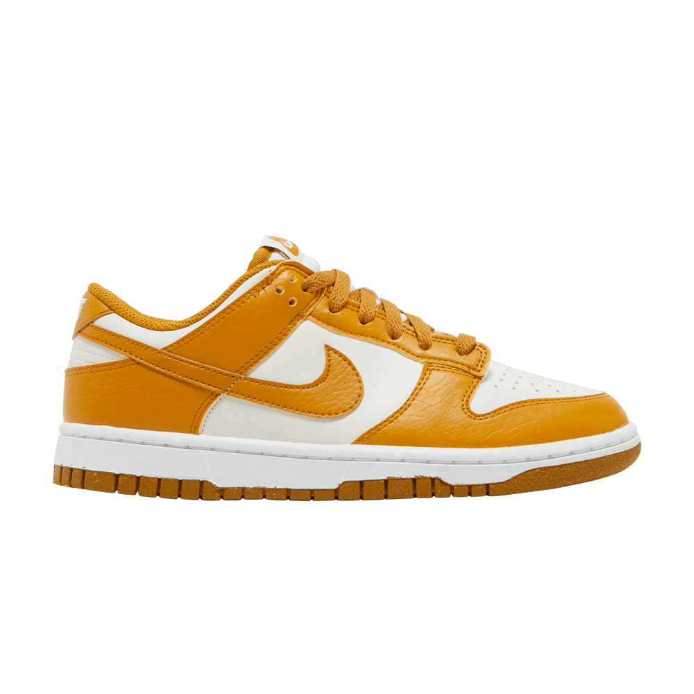 Nike Dunk Low Next Nature Phantom Gold Suede (Women's)
