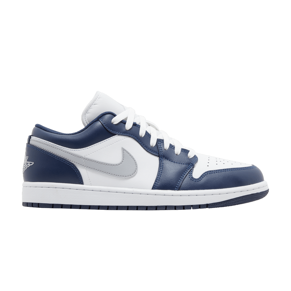 Jordan 1 Low Wolf Grey Midnight Navy