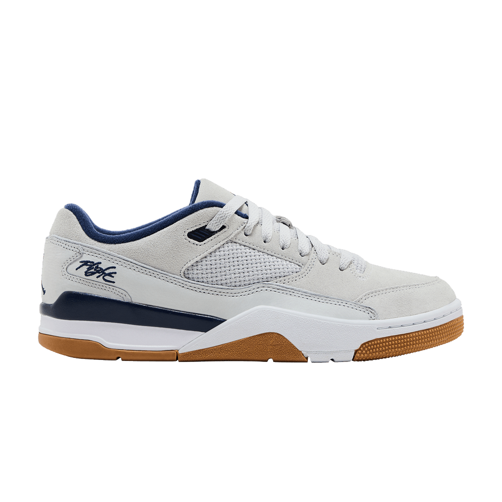 Jordan Flight Court Neutral Grey White Gum Light Brown Midnight Navy