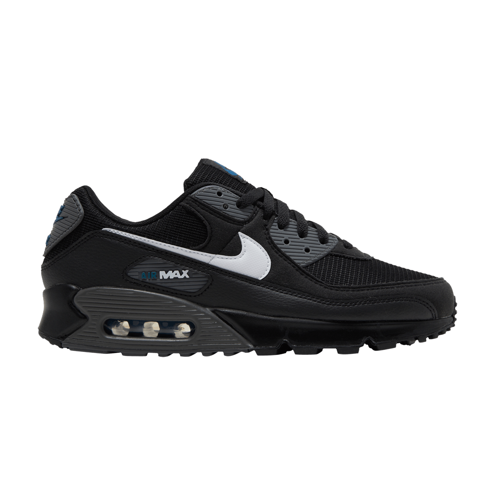 Nike Air Max 90 Black Marina Iron Grey White
