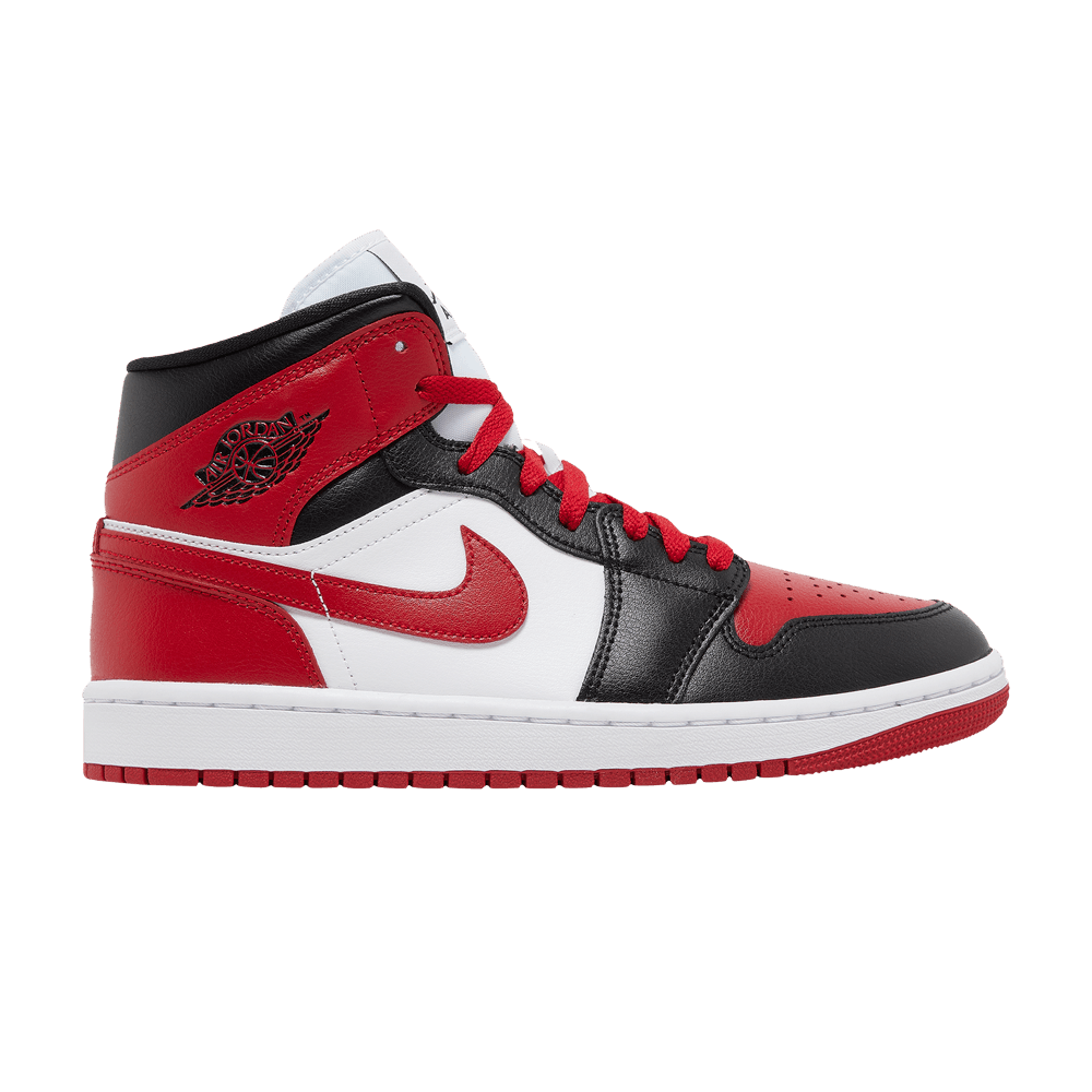 Jordan 1 Mid Alternate Bred Toe (Women's)