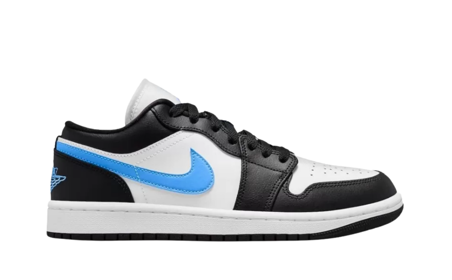 Air Jordan 1 Low Black University Blue White (W)