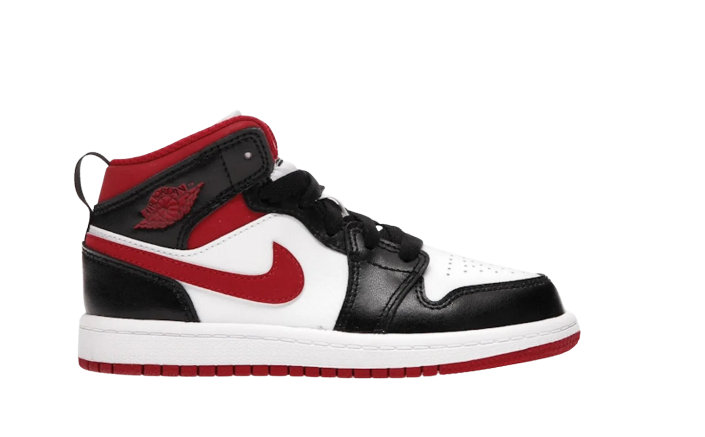 Jordan 1 Mid Gym Red Black White (PS)