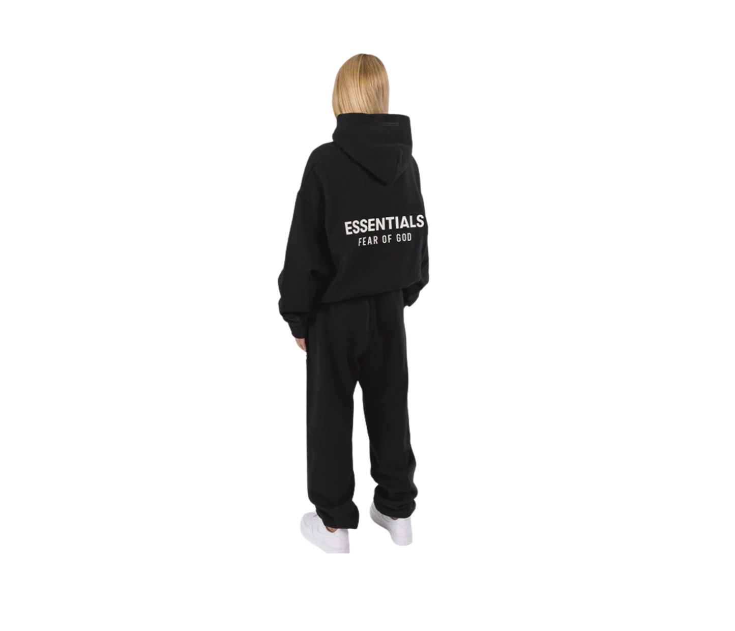 Fear Of God Essentials Fleece Black Full set