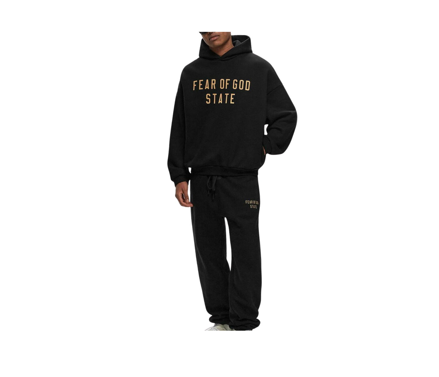 Fear of God Essentials Black Yellow State Full set