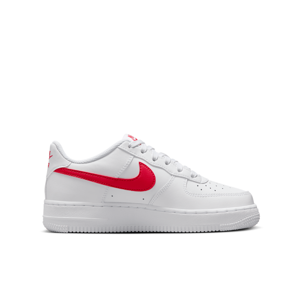 Nike Air Force 1 LV8 White University Red (GS)