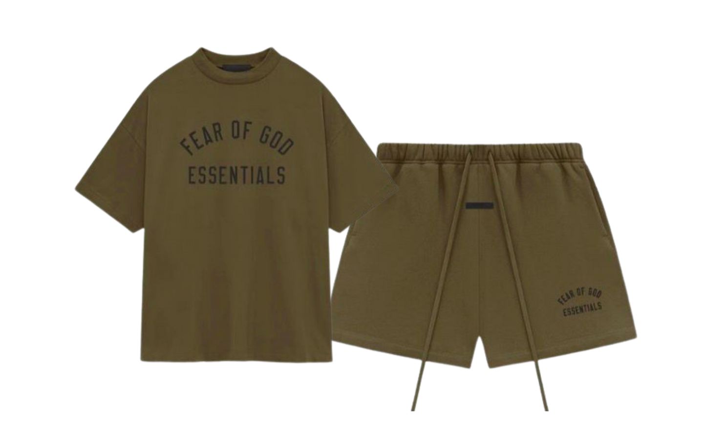 Fear of God Essentials olive set