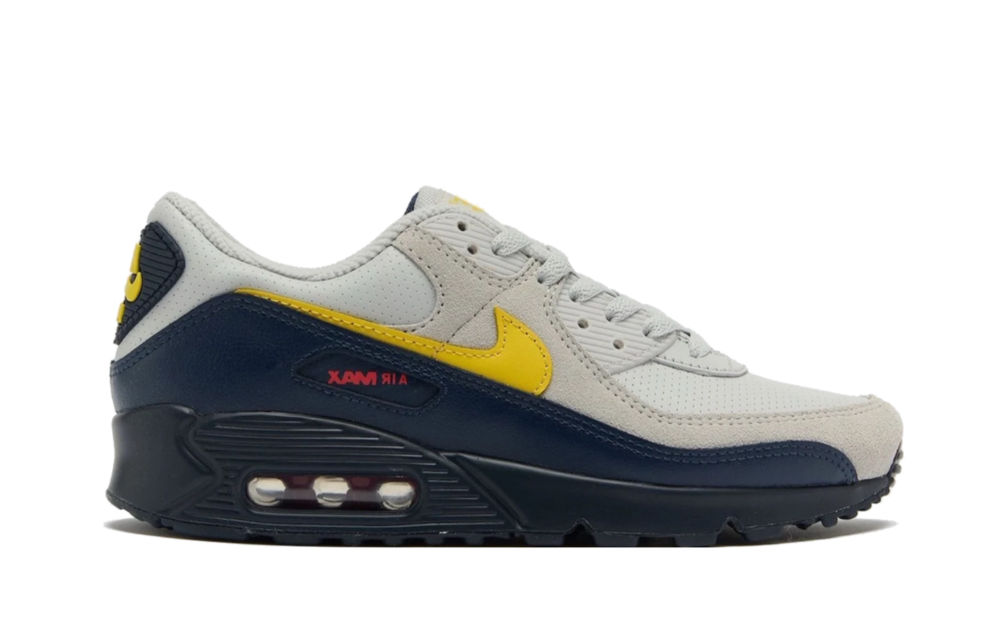 Nike Air Max 90 Neutral Grey Tour Yellow