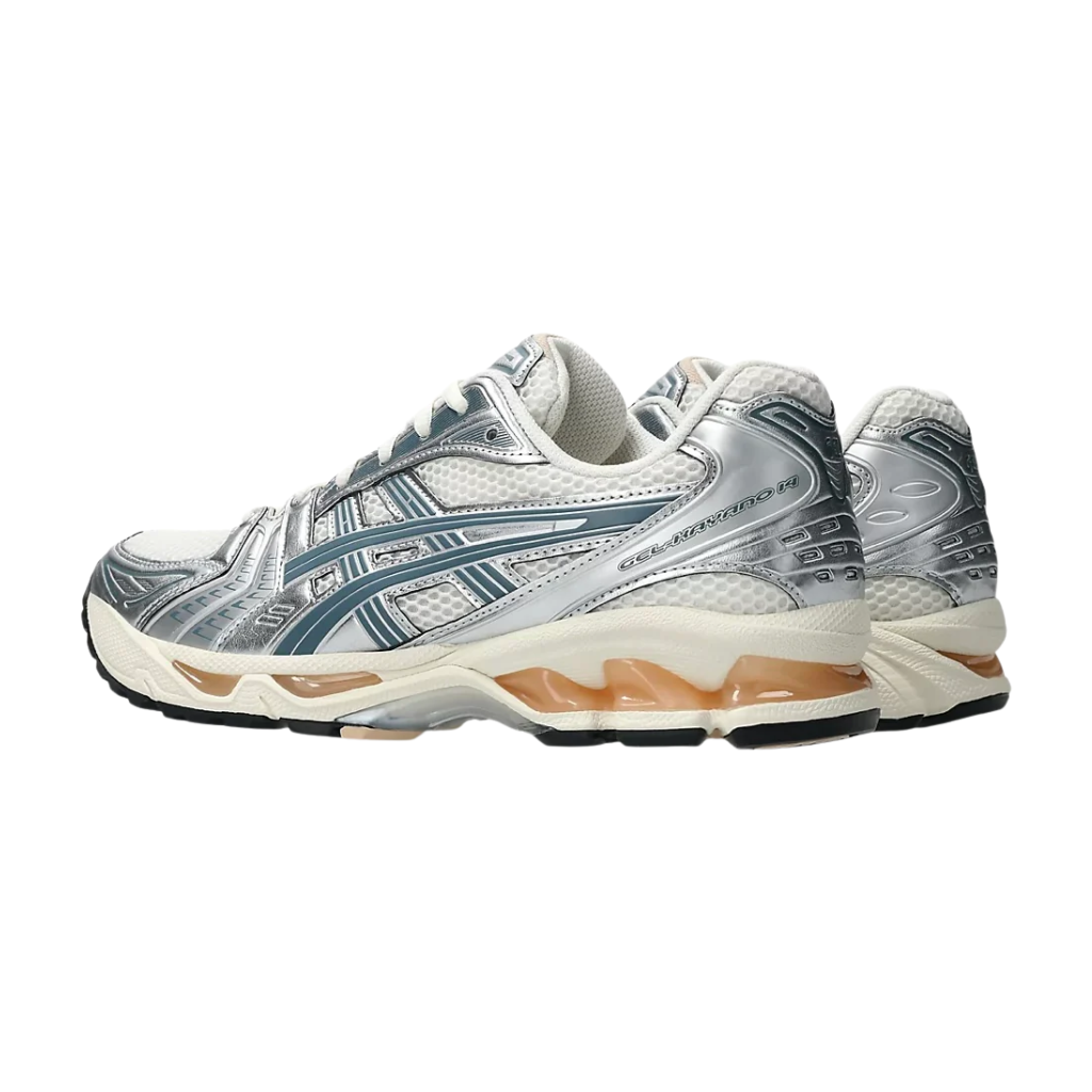 ASICS Gel-Kayano 14 Birch Pure Silver Teal Gold