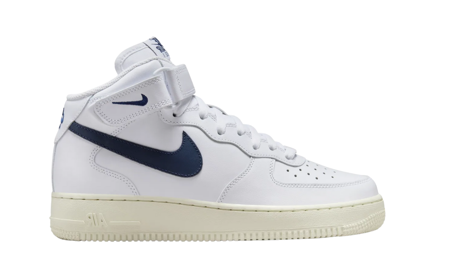 Nike Air Force 1 Mid '07 White Midnight Navy (Women's)
