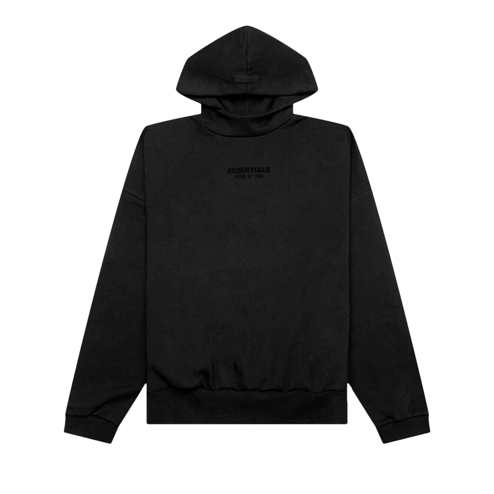 Fear of God Essentials Hoodie Jet Black