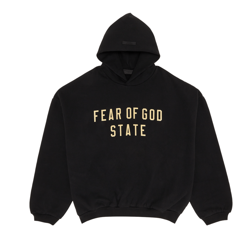 Fear of God Essentials Fleece Hoodie Black