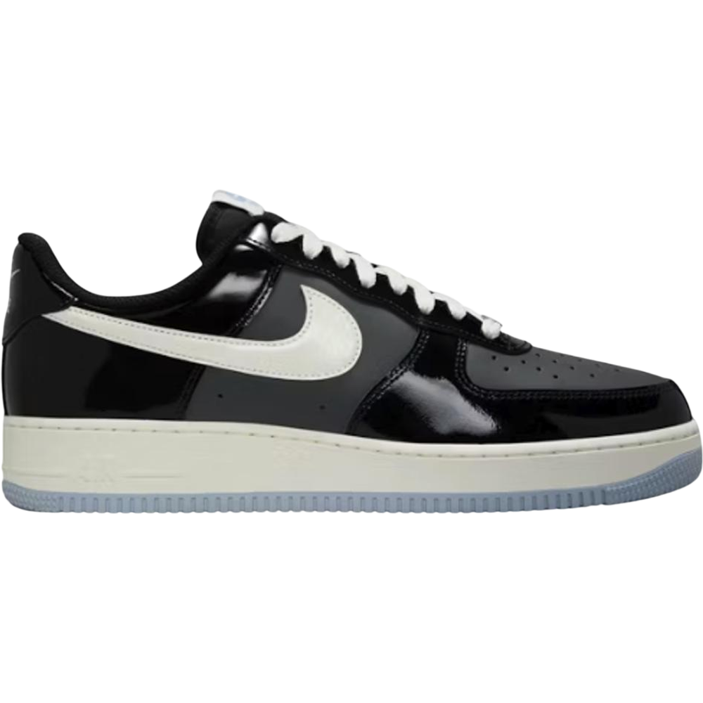 Nike Air Force 1 '07 Black Iron Grey Patent