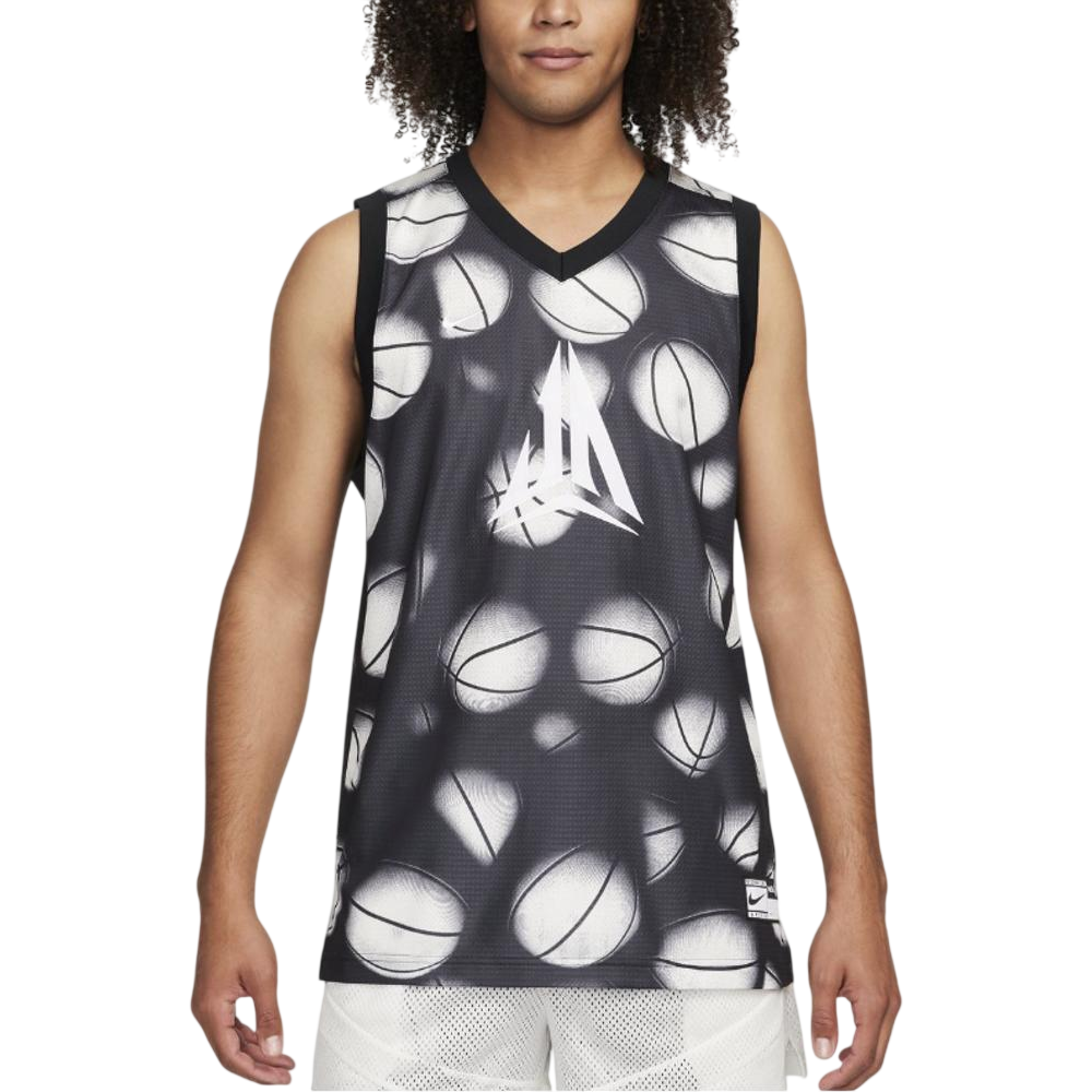 NIKE Ja DNA Jersey "Black White"