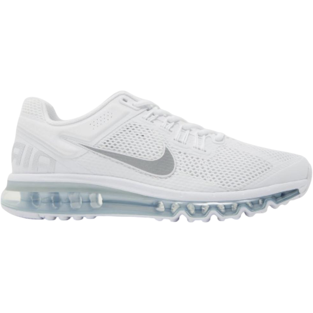Nike Air Max 2013 White Metallic Slver