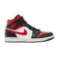 Jordan 1 Mid White Black Red (2022)