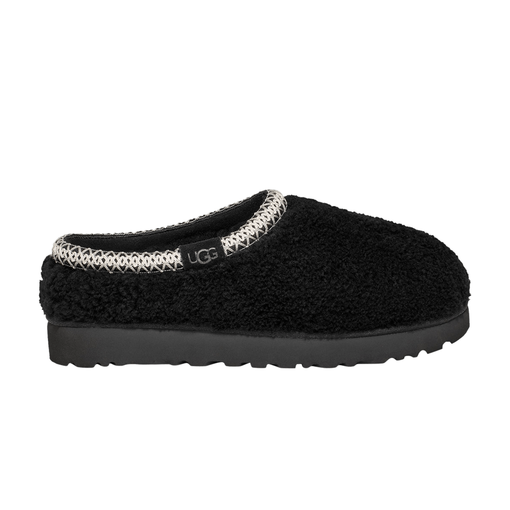 UGG Tasman Maxi Curly Slipper Black (Women's)