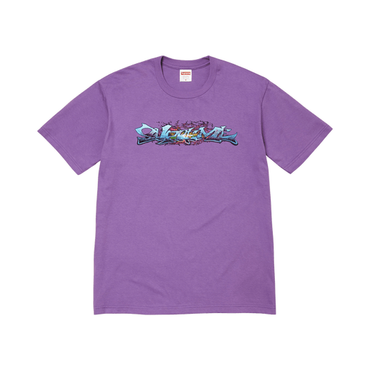 Supreme Tag Tee 'Purple'