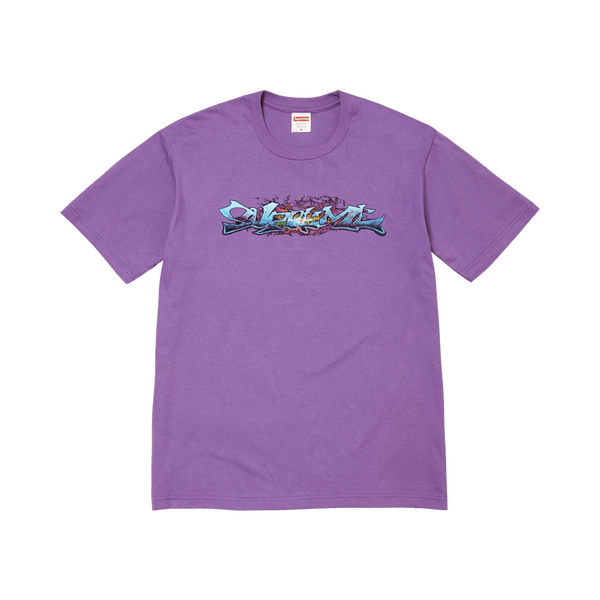 Supreme Tag Tee 'Purple'