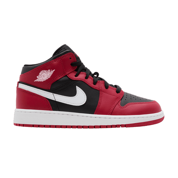 Jordan 1 Mid Gym Red Black White (GS)