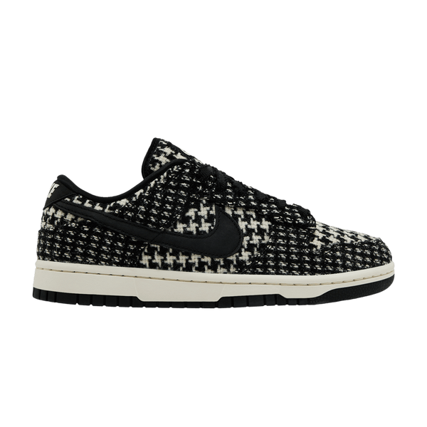 Nike Dunk Low Harris Tweed White Black Multi (Women's)