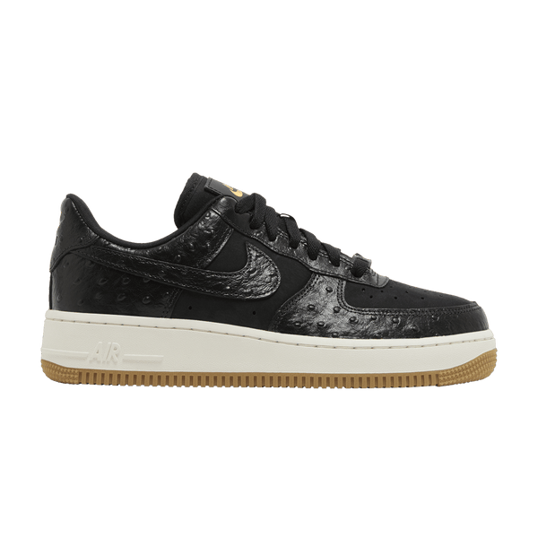 Nike Air Force 1 Low '07 Black Ostrich Gum (Women's)