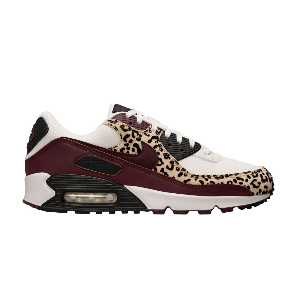 Nike Air Max 90 Leopard Burgundy (Women's)