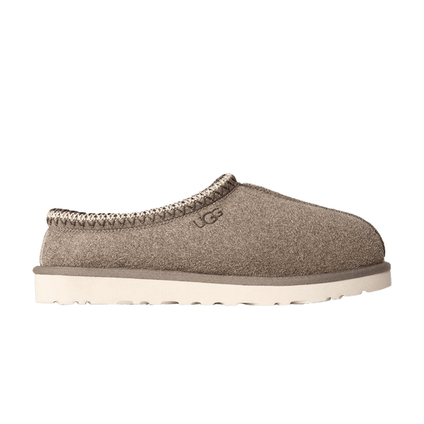 UGG Tasman Shaggy Suede Slipper Smoke Plume