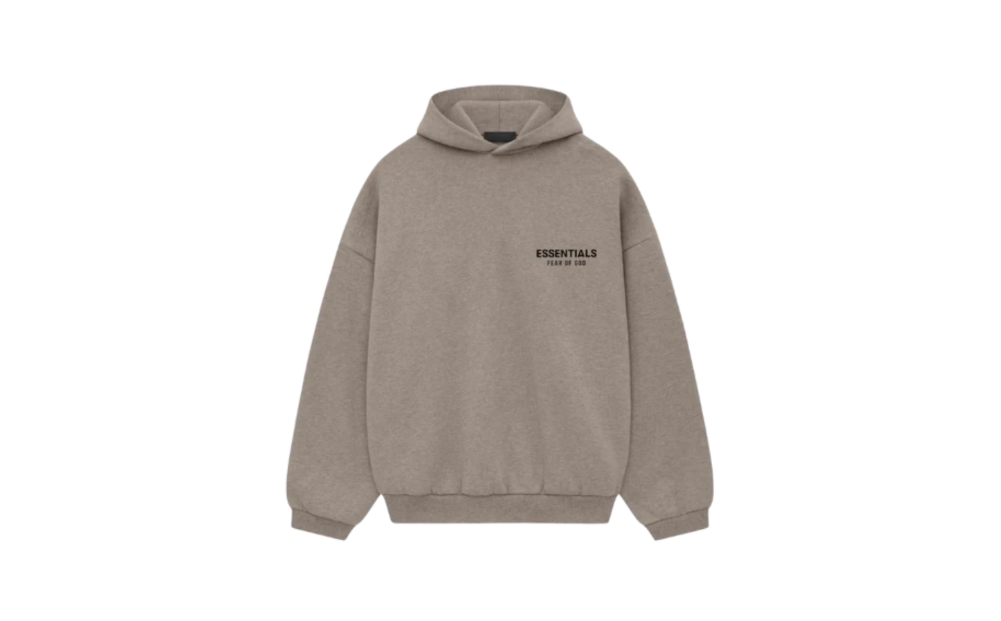 Fear of God Essentials Fleece Hoodie (FW24) Heather Gray