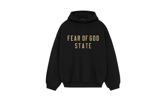 Fear of God Essentials Fleece Hoodie Black