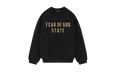 Fear of God Essentials Fleece Crewneck Black