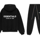 Fear Of God Essentials Fleece Black Full set