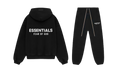 Fear Of God Essentials Fleece Black Full set