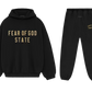 Fear of God Essentials Black Yellow State Full set