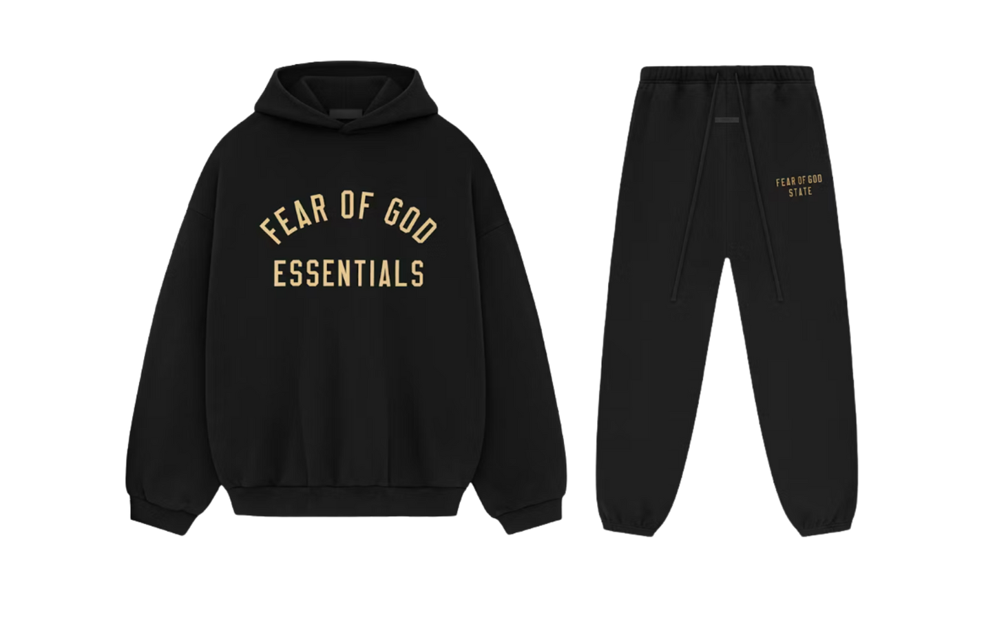 Fear Of God Essentials State Black Full Set