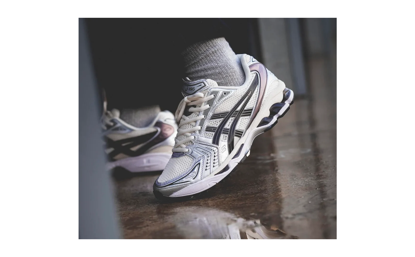 ASICS Gel-Kayano 14 Cream Black Metallic Plum