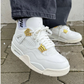 Jordan 4 Retro Metallic Gold (Women's)