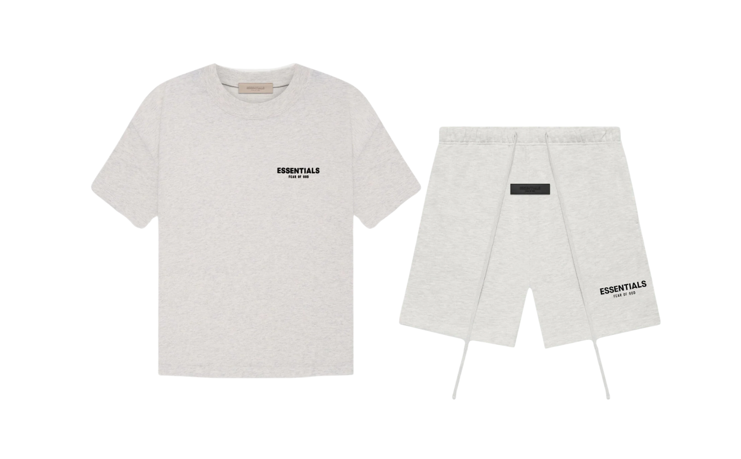 Fear of God Essentials 'Light Oatmeal' summer set