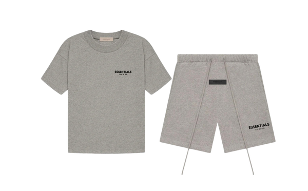 Fear of God Essentials 'Dark Oatmeal' summer set