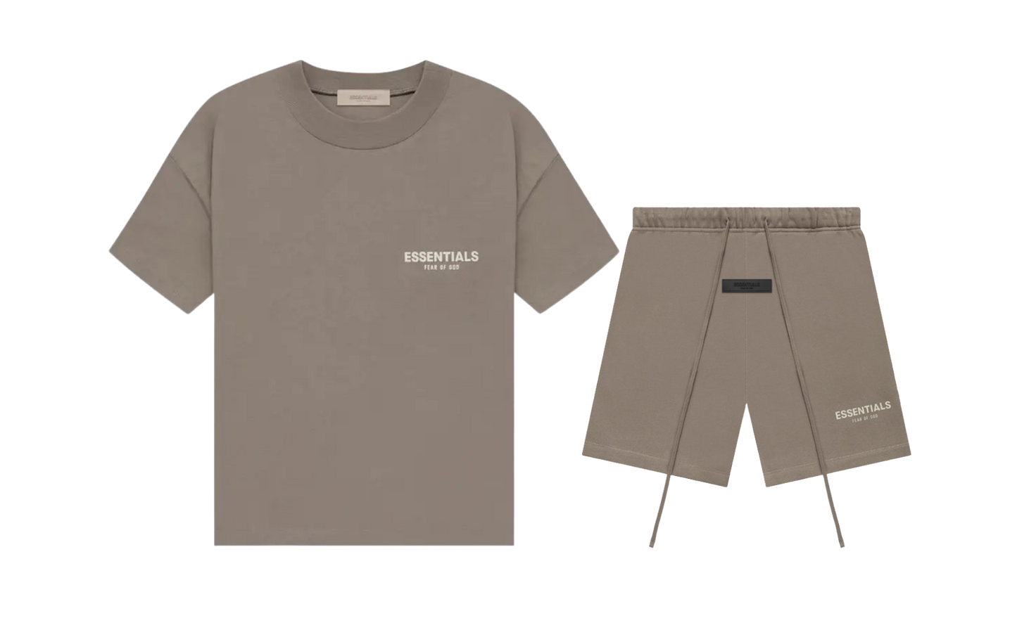 Fear of God Essentials 'Tee 'Desert Taupe' summer set