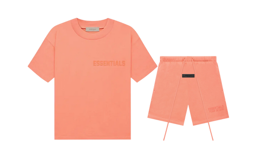 Fear of God Essentials 'Coral' summer set