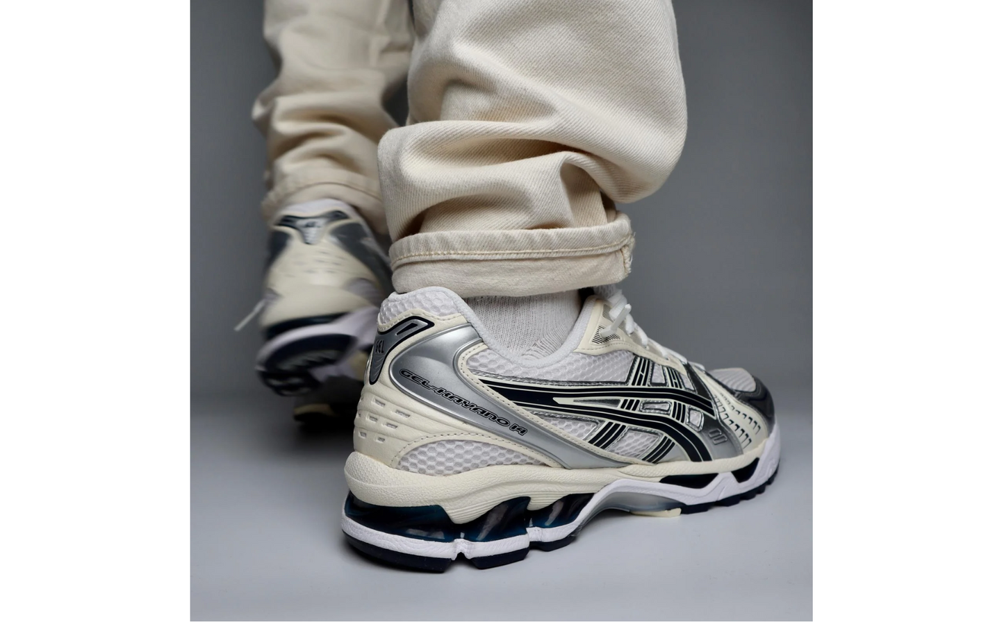 ASICS Gel-Kayano 14 Oyster White Steeple Grey