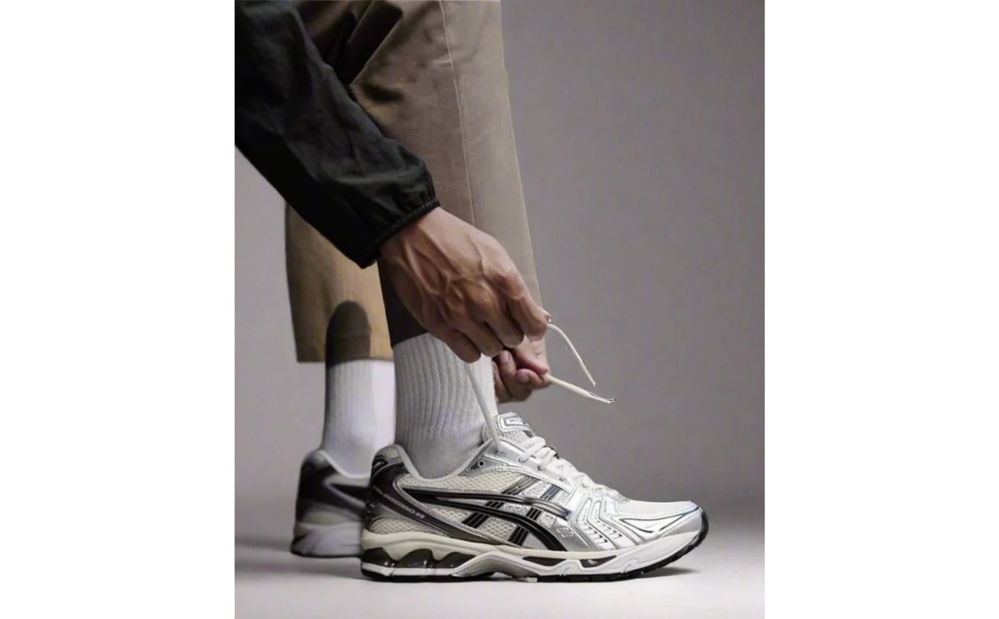 ASICS Gel-Kayano 14 Cream Black Metallic Plum
